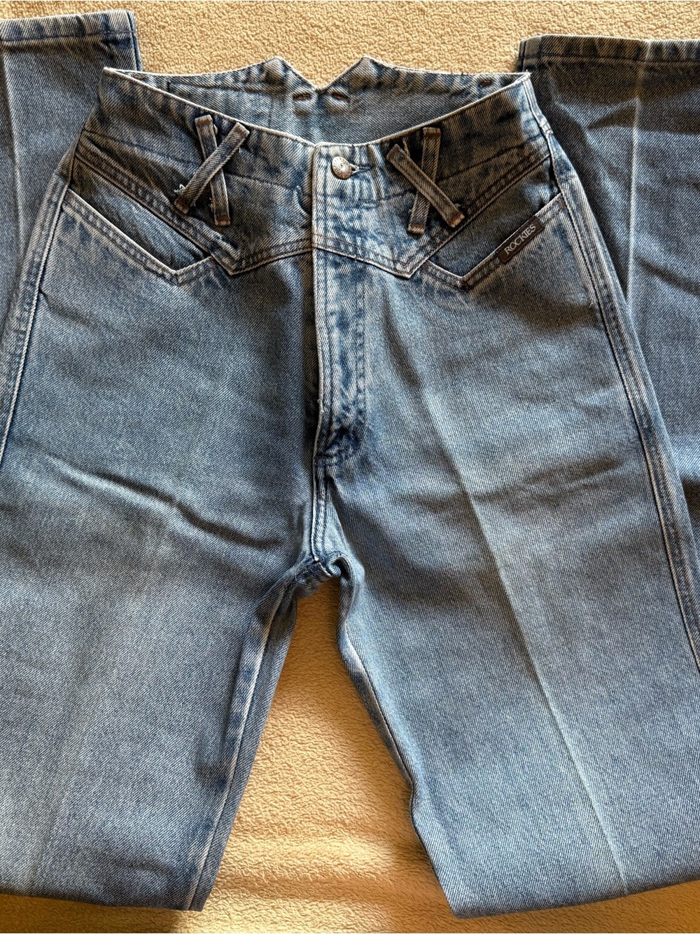 Vintage Light Blue Rockies